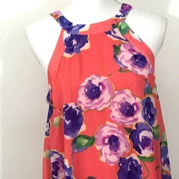 Betsey Johnson Swing Floral Lined Dress 8 - Picture 7 of 9